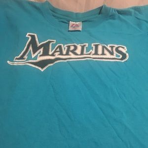 VINTAGE FLORIDA MARLINS MAJESTIC